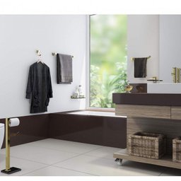 Kit de Acessórios para Banheiro 6 Peças GO5000 Ducon Metais Amarelo/Gold - 8