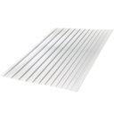 Ver imagem 1 de Telha Grega Cristal Transparente Policarbonato 2,44x0,99 Metros - C460800l - Ajover Telha Grega Cris