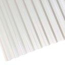 Ver imagem 2 de Telha Grega Cristal Transparente Policarbonato 2,44x0,99 Metros - C460800l - Ajover Telha Grega Cris