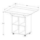 Ver imagem 5 de Mesa Dobrável Annie com Bancos - Preta