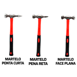 Jogo De Martelo E Tasso Em Aço Com 7 Peças - 4