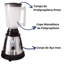 Ver imagem 2 de Liquidificador Industrial 1,5l Alta Rotação Copo Plástico Jl Colombo:127v