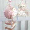 MOBILE PARA BERÇO MUSICAL GIRATÓRIO PRINCESA BALÃO ROSÉ - 2