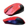 Mouse Óptico USB 2400dpi Vermelho Team Scorpion X-Luca ENZATEC - 1