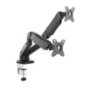 Ver imagem 1 de Suporte Articulado com Pistão a Gás para 2 Monitores de 17 a 27 Polegadas F160N Elg Pedestais