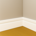 Ver imagem 5 de Kit 10 Barras Rodapé Poliestireno 10cm Frisado Branco 2m Rm Decor