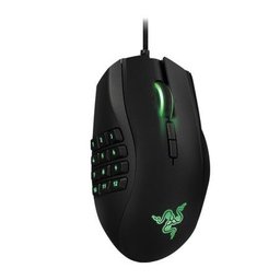 Mouse Gamer Laser LED Verde 19 Botões 4G 8200 DPI Razer Naga RZ01-01040100-R3U1 - 1