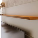 Ver imagem 4 de Painel para TV até 70 Polegadas Tahiti 3 Portas com LED - Off White Matte/Naturale