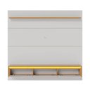 Ver imagem 1 de Painel para TV até 70 Polegadas Tahiti 3 Portas com LED - Off White Matte/Naturale