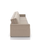 Ver imagem 7 de Sofá-cama Decorativo Retrátil Thanos 2 Lugares 192cm Veludo Bege G45 - Gran Belo