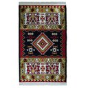 Ver imagem 1 de Tapete para Quarto e Sala Turco Kilim Dupla Face - 120x180cm