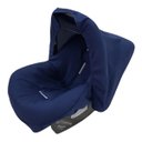 Ver imagem 3 de Capa para Bebê Conforto + Capota/ Protetor de Sol + Protetor de Cinto + Apoio de Corpo - Preto Liso: