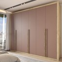 Ver imagem 1 de Guarda-roupa Casal Severo 6 Portas 6 Gavetas - Panorama Móveis