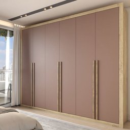 Guarda-roupa Casal Severo 6 Portas 6 Gavetas - Panorama Móveis - 1