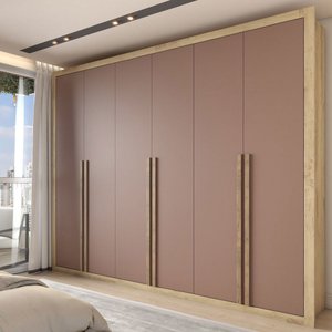 Guarda-roupa Casal Severo 6 Portas 6 Gavetas - Panorama Móveis