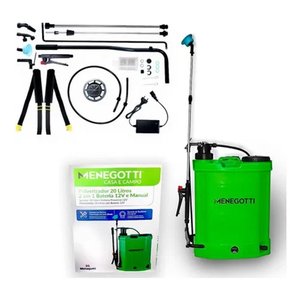 Pulverizador Costal Manual 20l Bomba Agrícola Menegotti