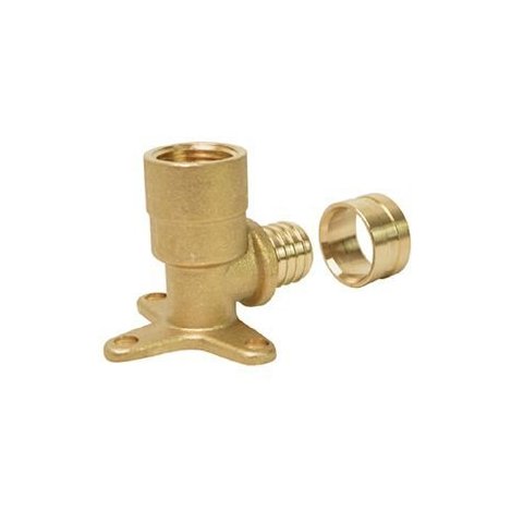 Cotovelo Base Fixa Curto 3 Abas 20x1/2" Pex, Emmeti