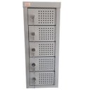 Ver imagem 3 de Armário Porta Objetos Pequenos e Celulares 5 Portas Schier Móveis M59x23x28 com Chave