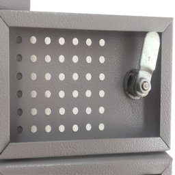 Armário Porta Objetos Pequenos e Celulares 5 Portas Schier Móveis M59x23x28 com Chave - 6