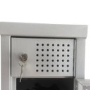 Ver imagem 7 de Armário Porta Objetos Pequenos e Celulares 5 Portas Schier Móveis M59x23x28 com Chave