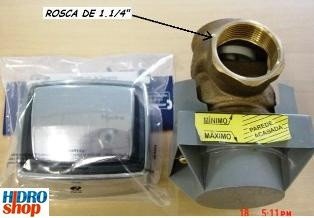 Válvula Hydra Max Cromada 1.1/4 Alta Pressão - 2550c114 - 3