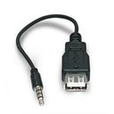 Ver imagem 1 de Cabo Adaptador USB-A Fêmea X P2 35mm 4C 15cm 3 Anéis
