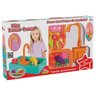 Brinquedo Pia de Cozinha Infantil Sai Água de Verdade com Acessórios - Verde - Fenix - 2