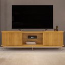 Ver imagem 2 de Rack para Sala de Estar Tv 75 Pol Atlantis D05 Cedro - Lyam Decor