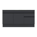 Ver imagem 2 de Balcão Cozinha Gabinete Pia 150 Cm 3 Portas 1 Gaveta Preto