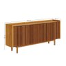 Buffet Ripado Dune Natural 180cm - 5