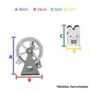 Ver imagem 7 de Brinquedo Educativo Criativo de Madeira Roda Gigante Babebi