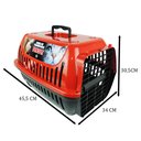 Ver imagem 7 de Caixa de Transporte N°02 para Gatos Cães e Coelhos Brinqpet:Verde