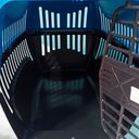 Ver imagem 4 de Caixa de Transporte N°02 para Gatos Cães e Coelhos Brinqpet:Verde