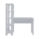 Ver imagem 5 de Conjunto Home Office Match c/ Escrivaninha e Estante Branco Artely