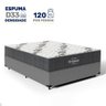 Cama Box com Colchão de Espuma D33 Ortobom Airtech 100 Casal 138cm - 2