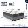 Cama Box com Colchão de Espuma D33 Ortobom Airtech 100 Casal 138cm - 3
