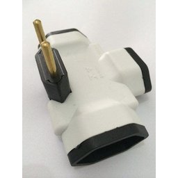 Pino Adaptador Benjamin Articulado 3 Saídas 10A NBR - 2