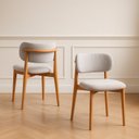 Ver imagem 1 de Cadeiras Elegantes em Madeira Maciça Éclat Solare