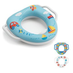 Assento Sanitário Infantil Acolchoado para Treinamento Bebê - 5