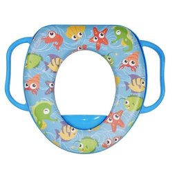 Assento Sanitário Infantil Acolchoado para Treinamento Bebê - 8