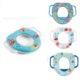 Assento Sanitário Infantil Acolchoado para Treinamento Bebê - 3