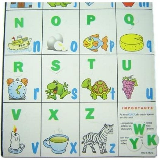 Jogo Infantil Alfabeto Ilustrativo Patrulha Canina Xalingo - xalingo