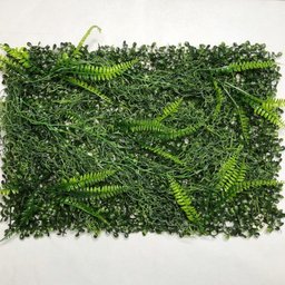 Planta Artificial Jardim Vertical Pronto Placa com Folhagem - 2