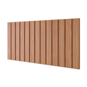 Fechamento de Cozinha Modulado Painel Ripado Gourmet Divina 120 Cm Freijo - Mgm