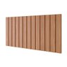 Fechamento de Cozinha Modulado Painel Ripado Gourmet Divina 120 Cm Freijo - Mgm - 1