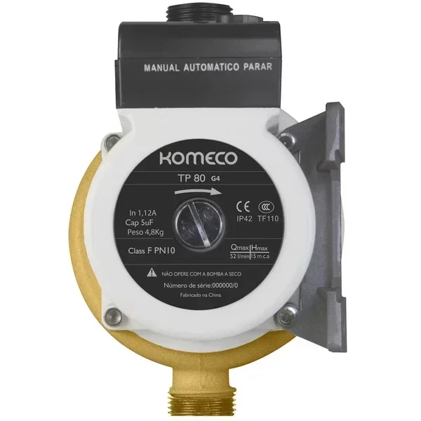 PRESSURIZADOR KOMECO TP 80 BRONZE 127V - 2