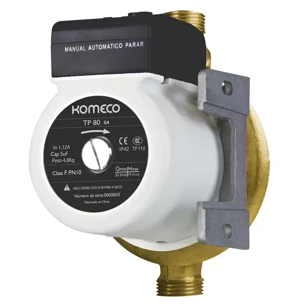 PRESSURIZADOR KOMECO TP 80 BRONZE 127V - 1