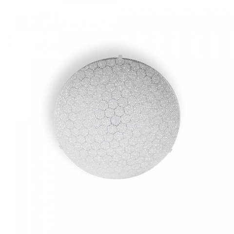 Plafon para 2 Lâmpadas E27 Quadrado Colméia Bronzearte