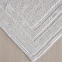 Ver imagem 5 de Tapete Nobile Jacquard 100% Algodão 1300g/m² 50x70cm Branco