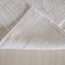 Ver imagem 4 de Tapete Nobile Jacquard 100% Algodão 1300g/m² 50x70cm Branco